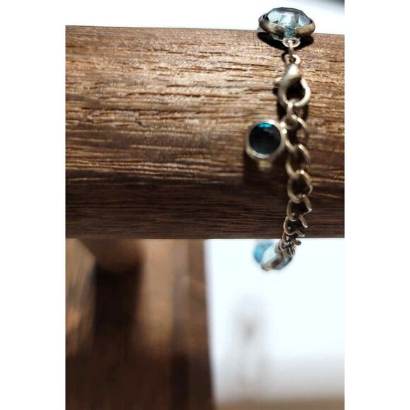 Madison and MAX Bracelet and Earrings Set Blues Silver 90s‎ Vintage - Picture 13 of 16